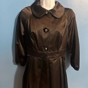 Black fall coat